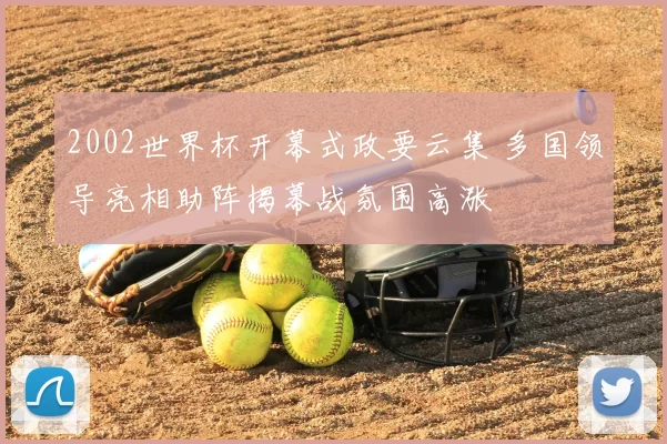 2002世界杯开幕式政要云集 多国领导亮相助阵揭幕战氛围高涨